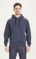 Preview: Elm Zip Hood Basic Badge Sweat - dark denim